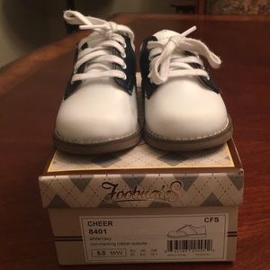 Toddler boys Footmate saddle oxfords